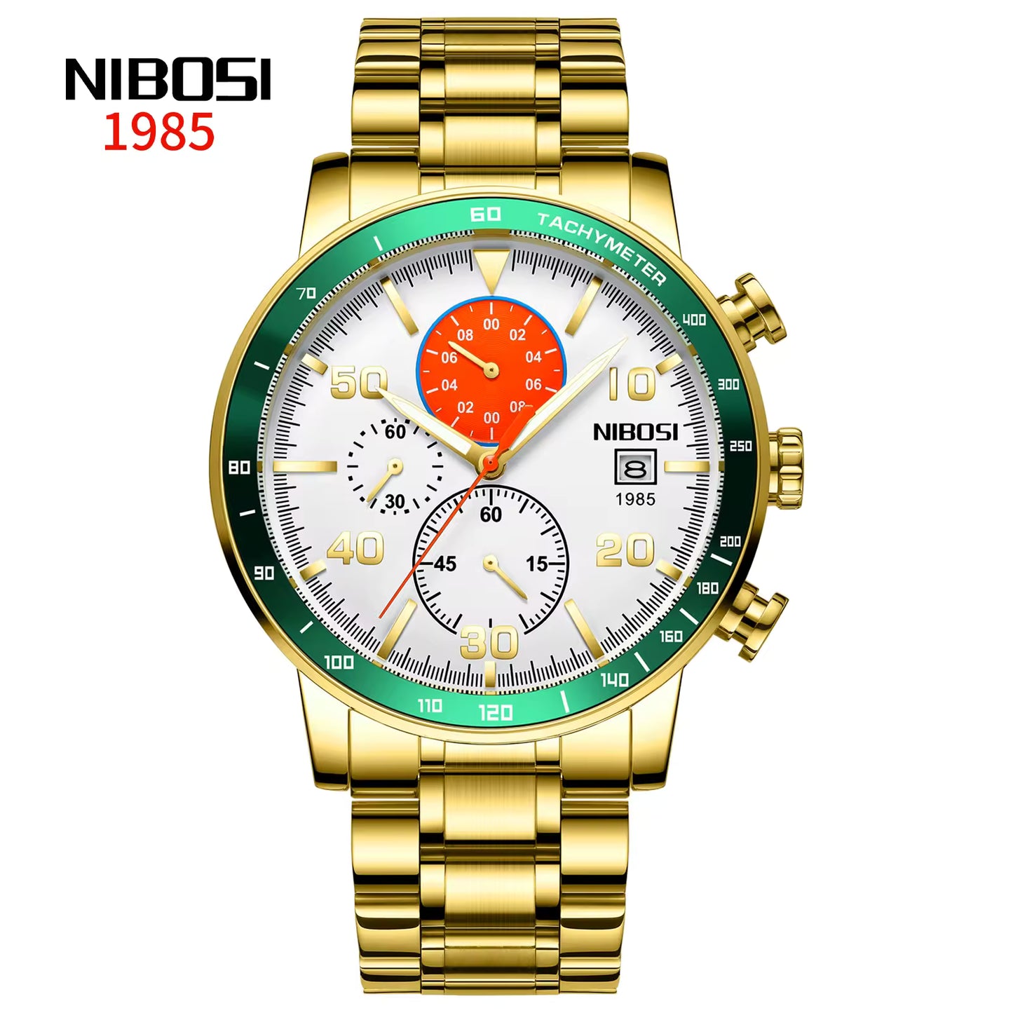 NIBOSI 2380 — Sapphire Chronograph Men’s Watch