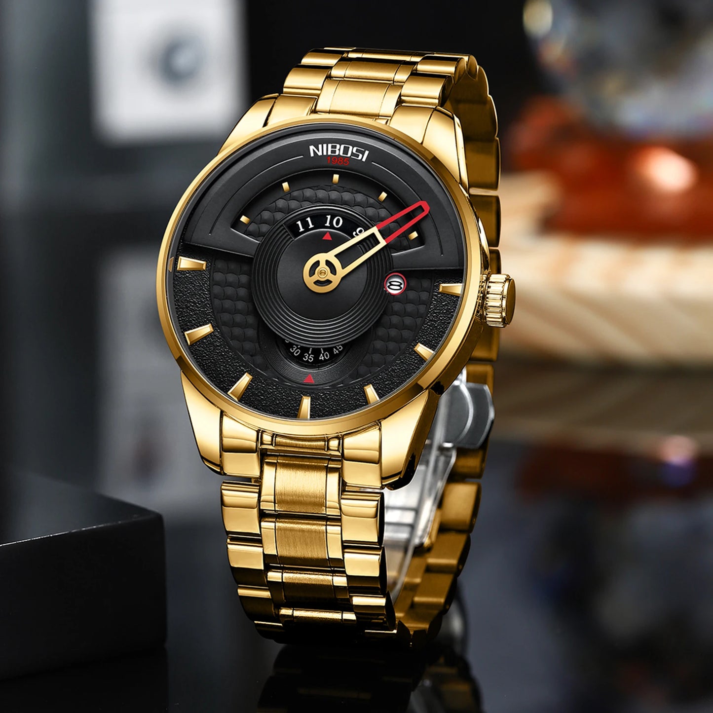 Quartz & Stainless Watch 2509 Nibosi