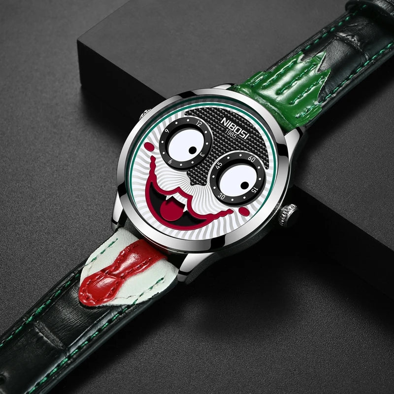 Joker Face Watch 2506 Nibosi