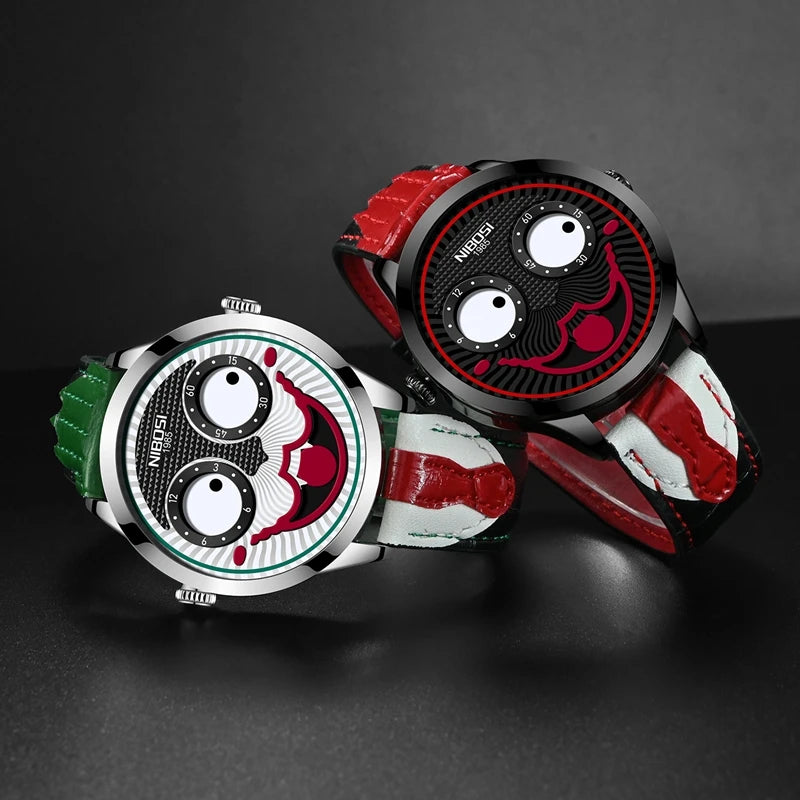 Joker Face Watch 2506 Nibosi