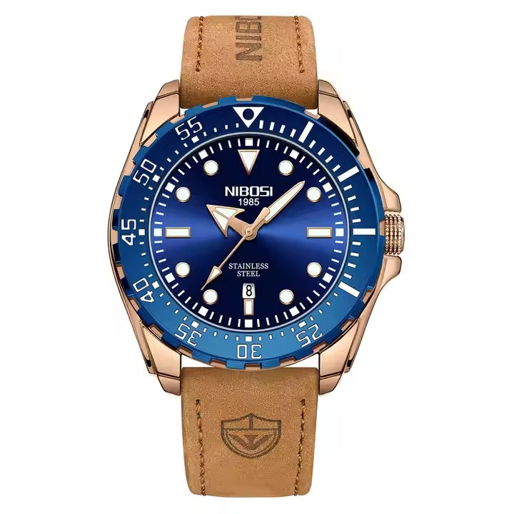 Mechanical Waterproof Watch 2616 Nibosi 1985 Official – Nibosi