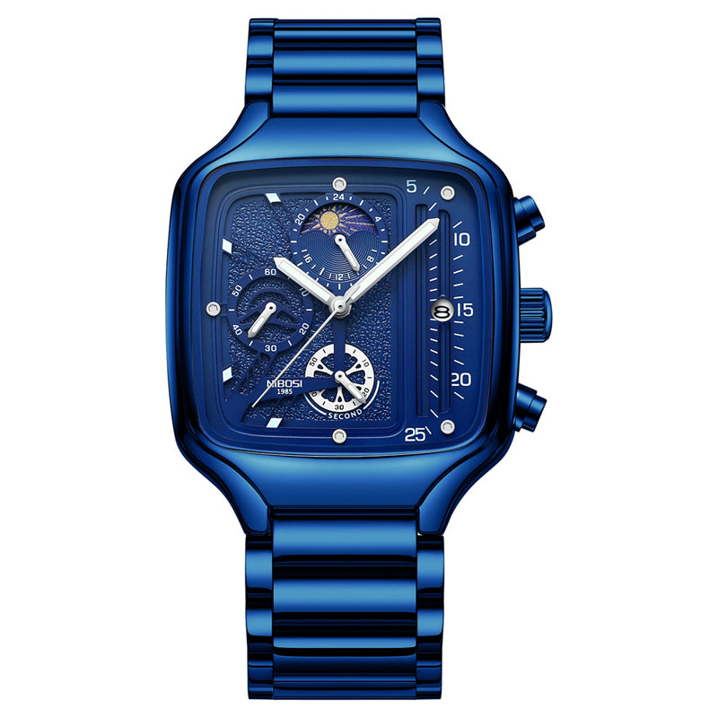 Square Quartz Men's Watch 2573 Nibosi