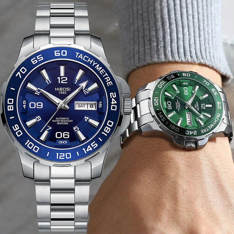 Mechanical & Waterproof Watch 2596 Nibosi
