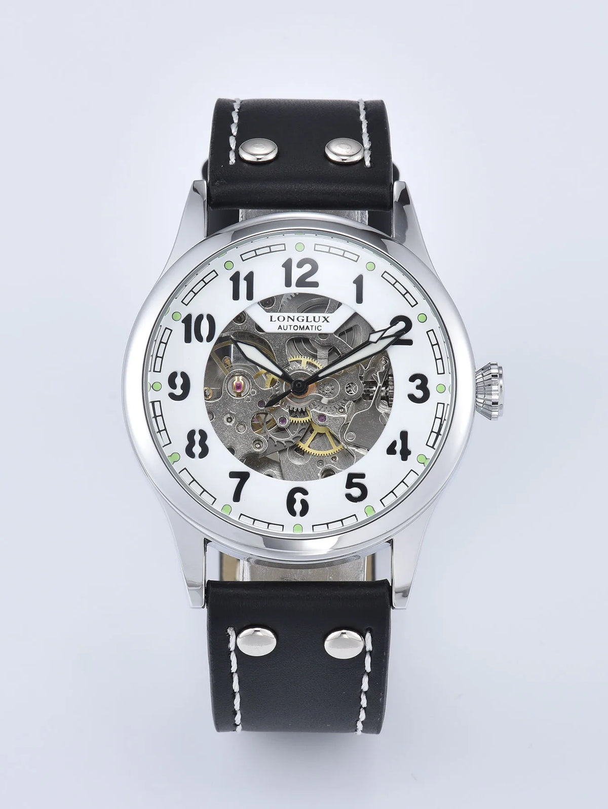 LONGLUX 8020SP Aviator Open Heart Automatic