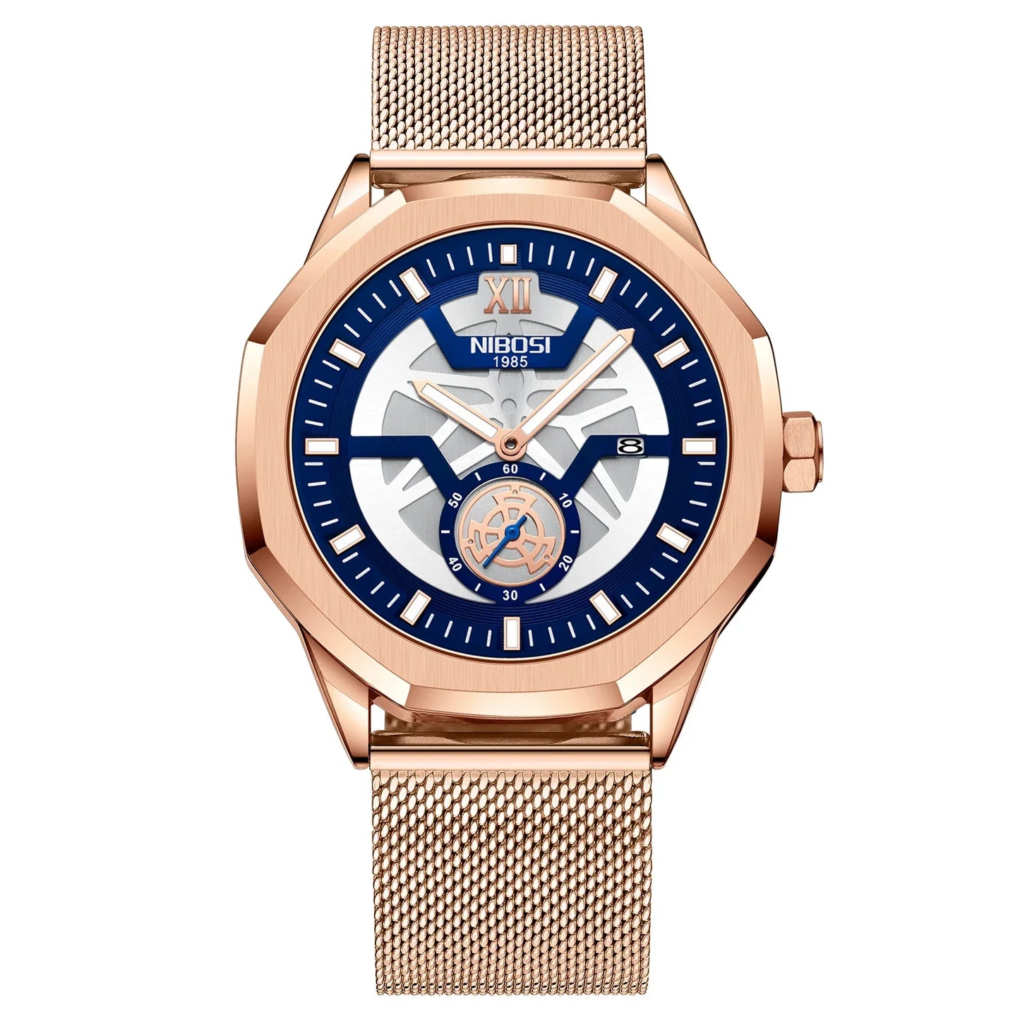 SteelMesh Elegance Watch 43mm 2518