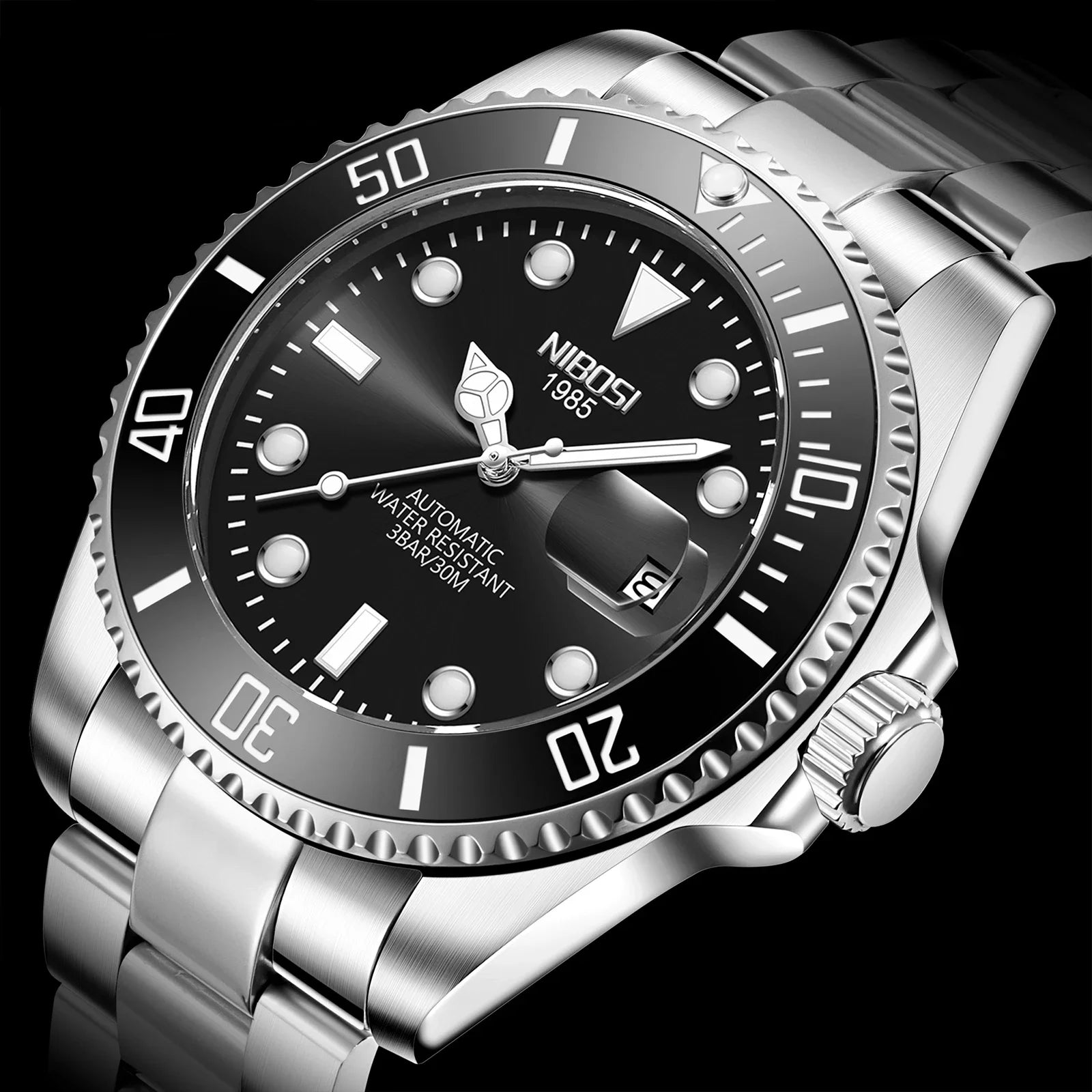 Stainless & Waterproof Watch 2600 Nibosi