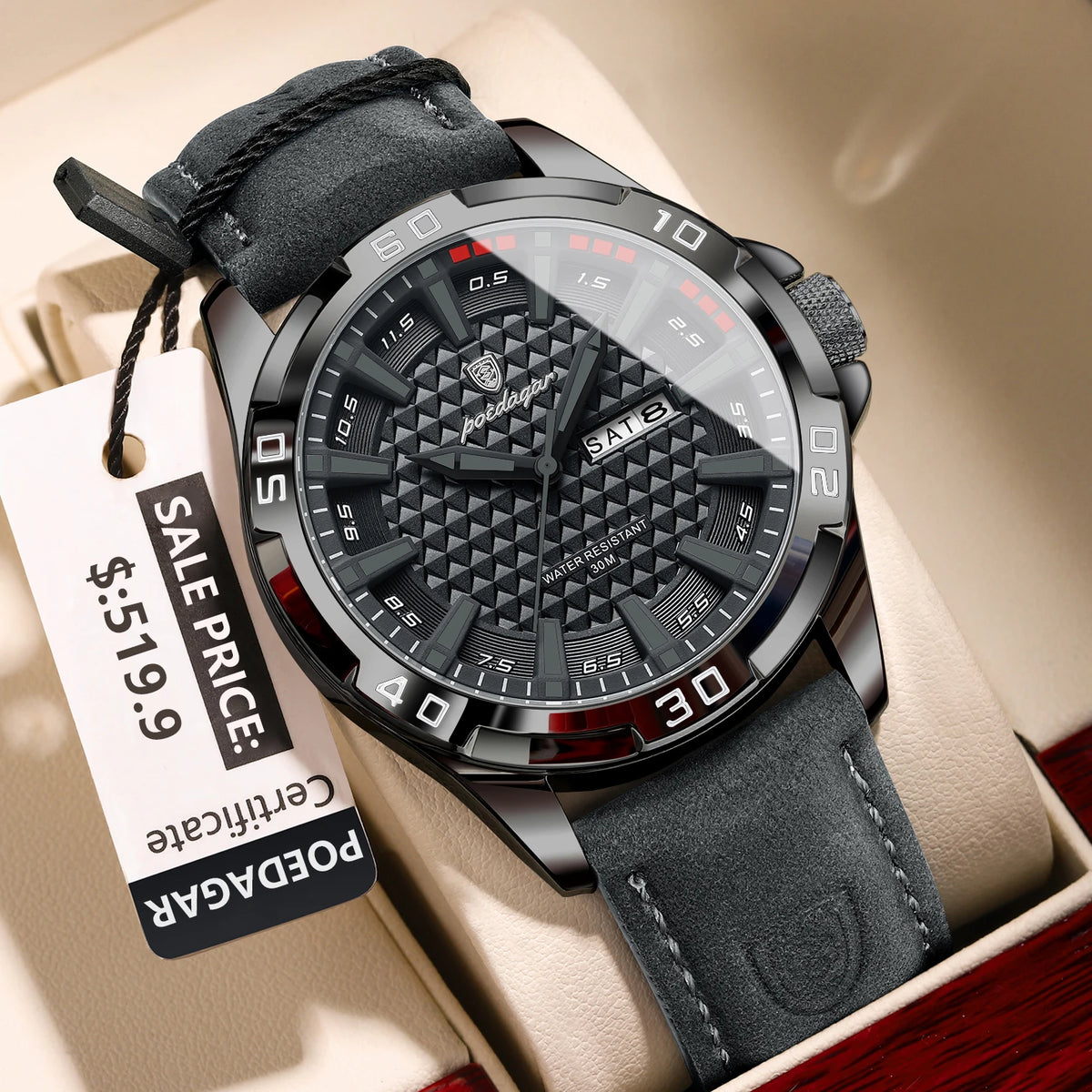 POEDAGAR 895 Titan Sport Quartz