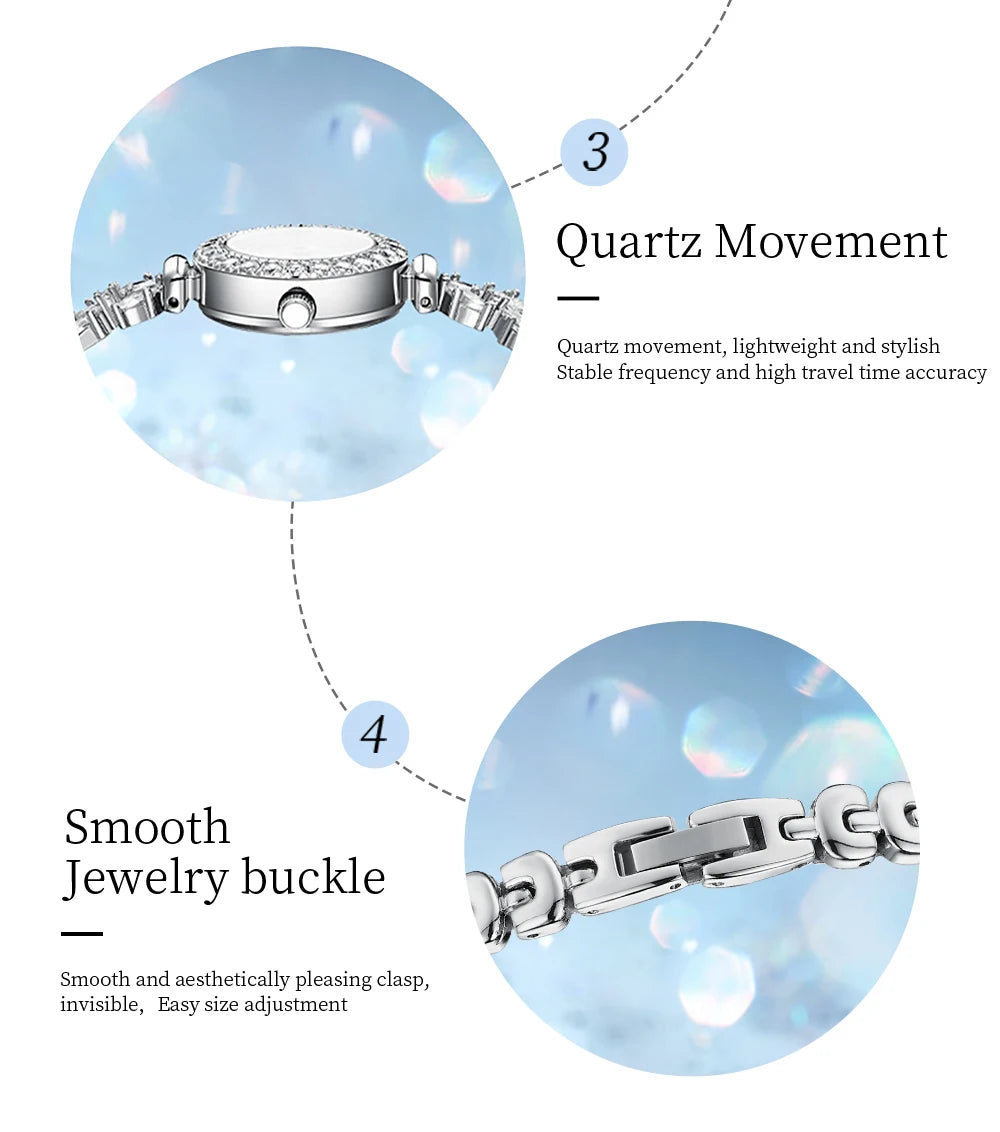 Mother of Pearl Watch 2676 Nibosi