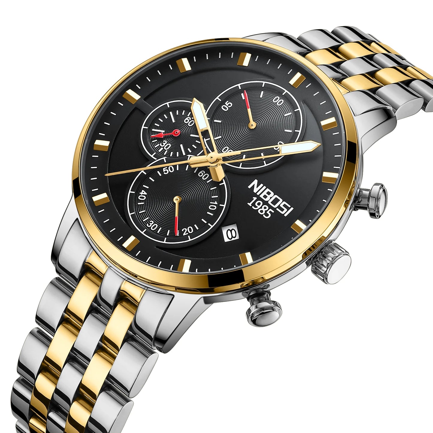 NIBOSI 2531 Executive Chronograph