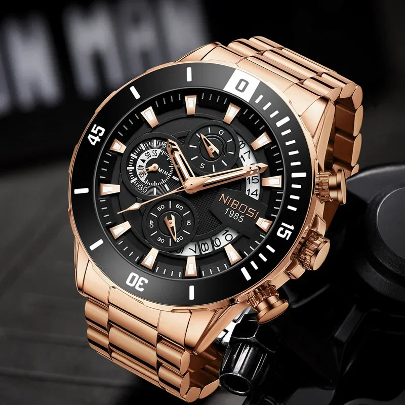 Quartz & Waterproof Watch 2592 Nibosi