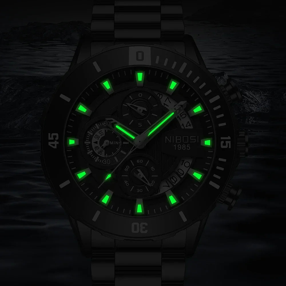 Quartz & Waterproof Watch 2592 Nibosi