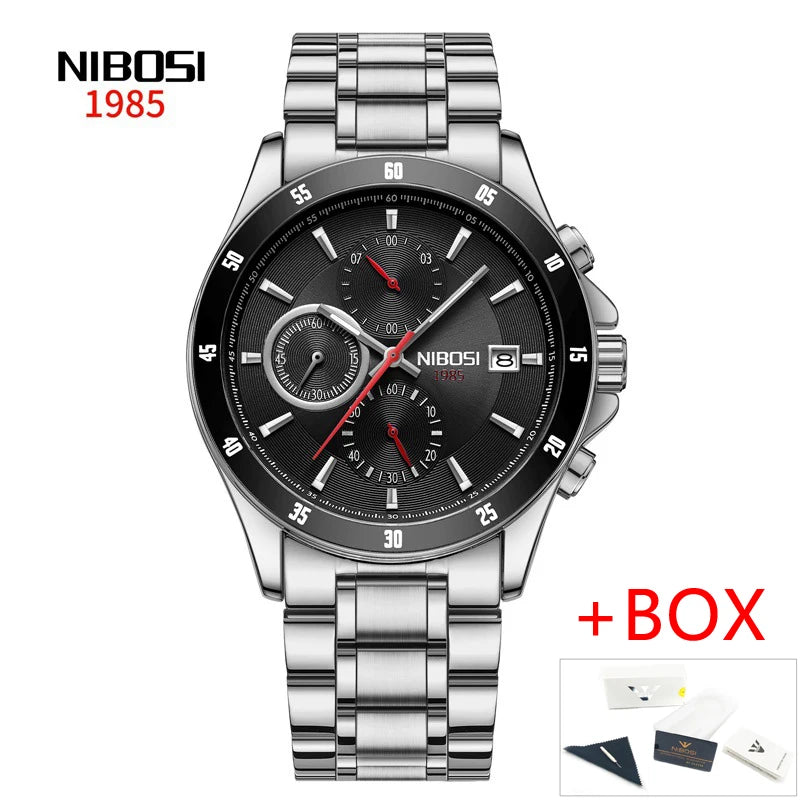 NIBOSI 2530 Grand Sport Chronograph Men's Watch