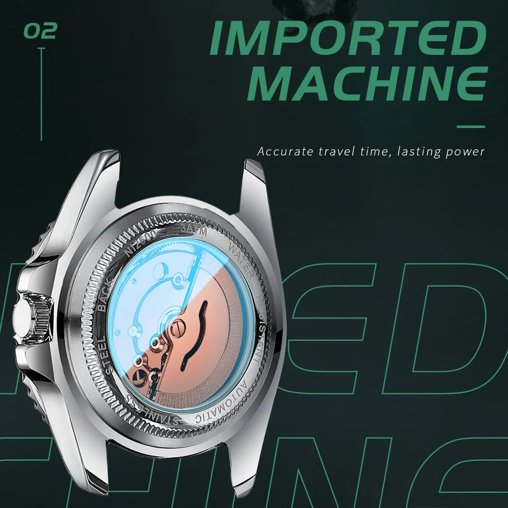 Stainless & Waterproof Watch 2600 Nibosi