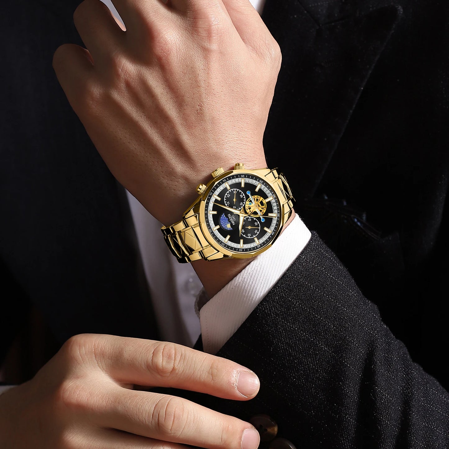 2656 Monarch Moonphase Watch