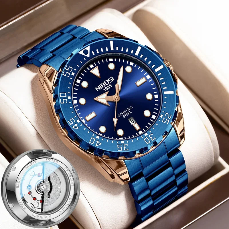 Mechanical & Waterproof Watch 2616 Nibosi