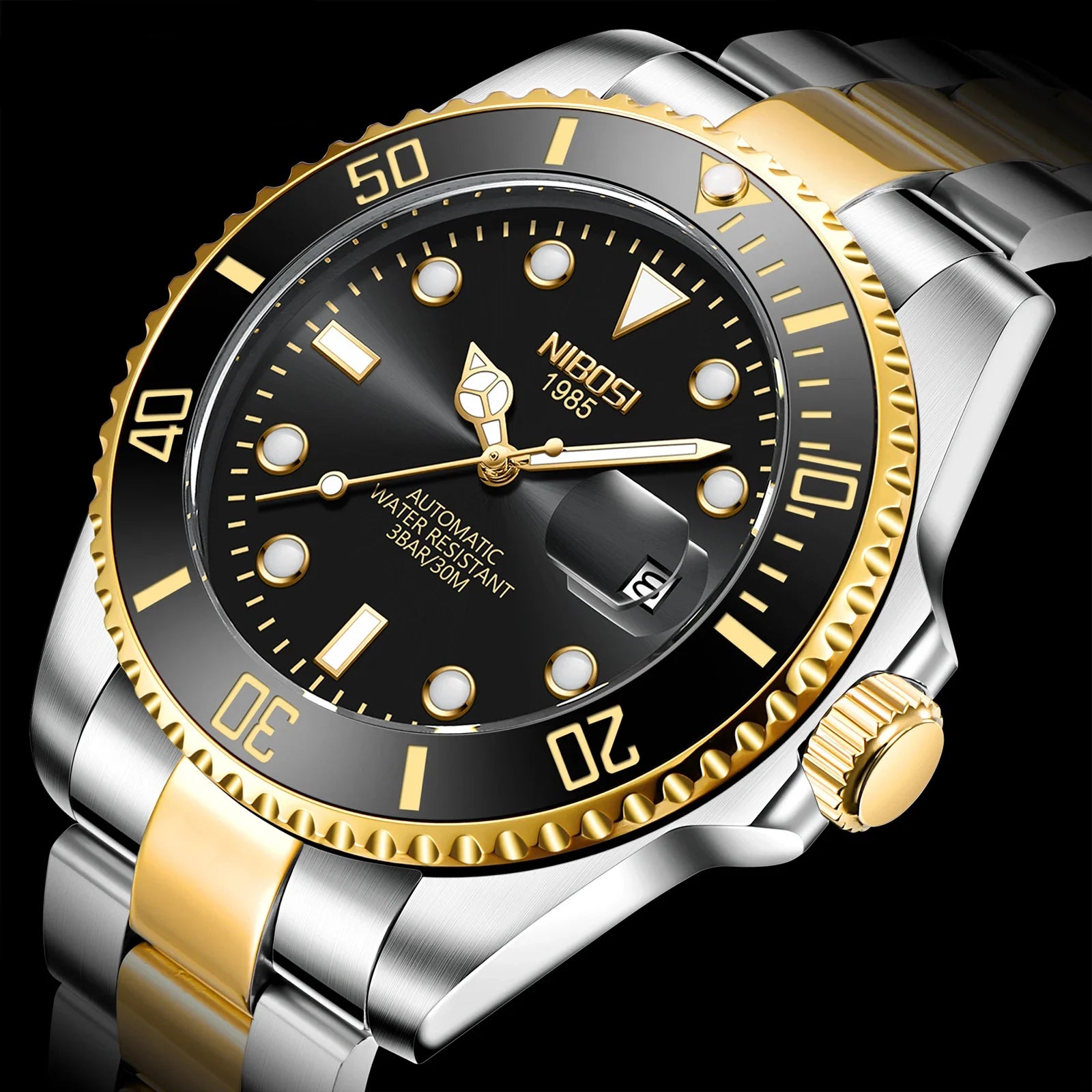 Stainless & Waterproof Watch 2600 Nibosi