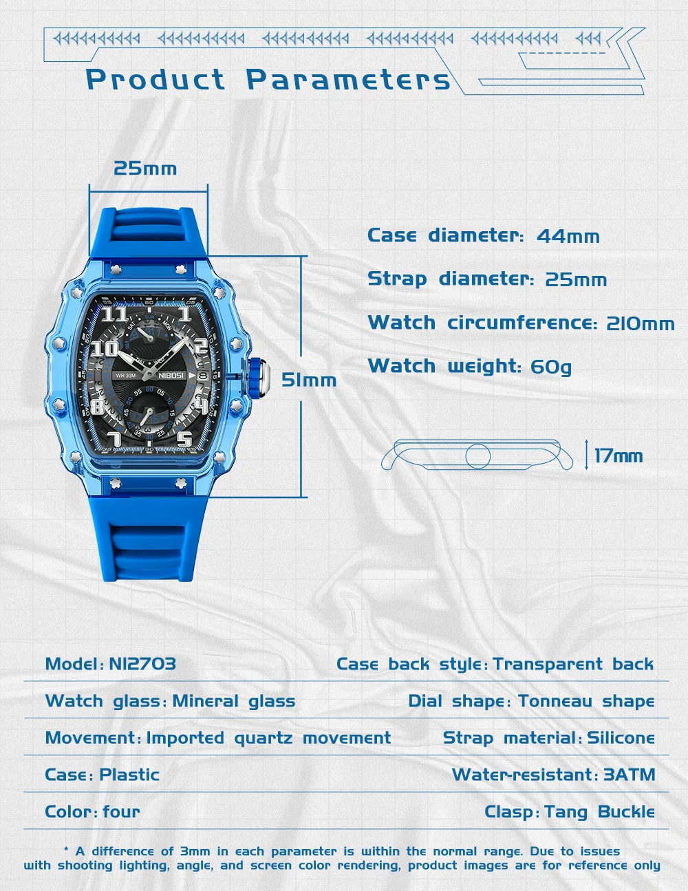 Silicone Shock Sport Watch 2703