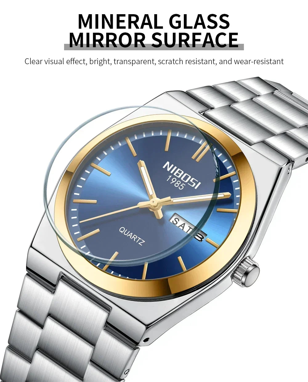 Prestige Steel Dress Watch 2658