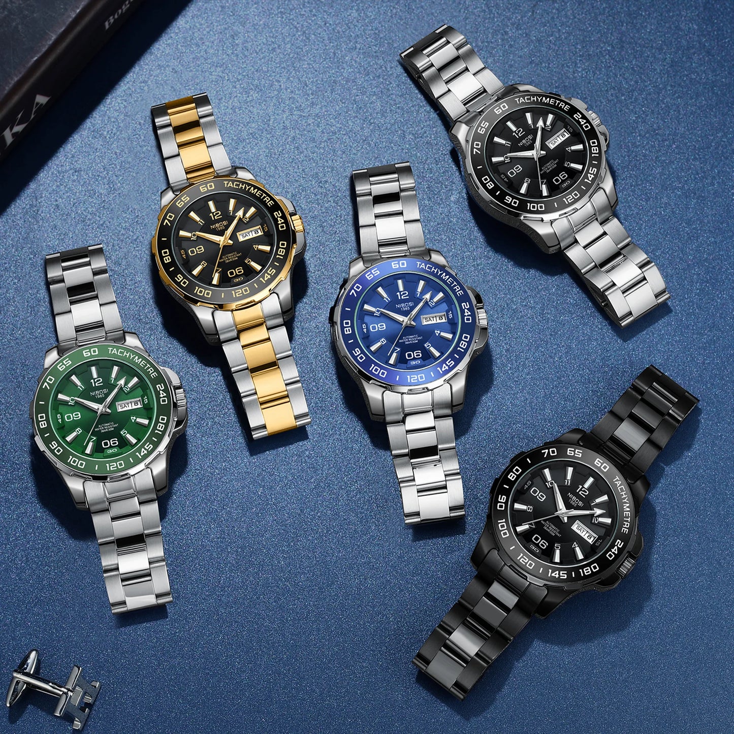 Mechanical & Waterproof Watch 2596 Nibosi