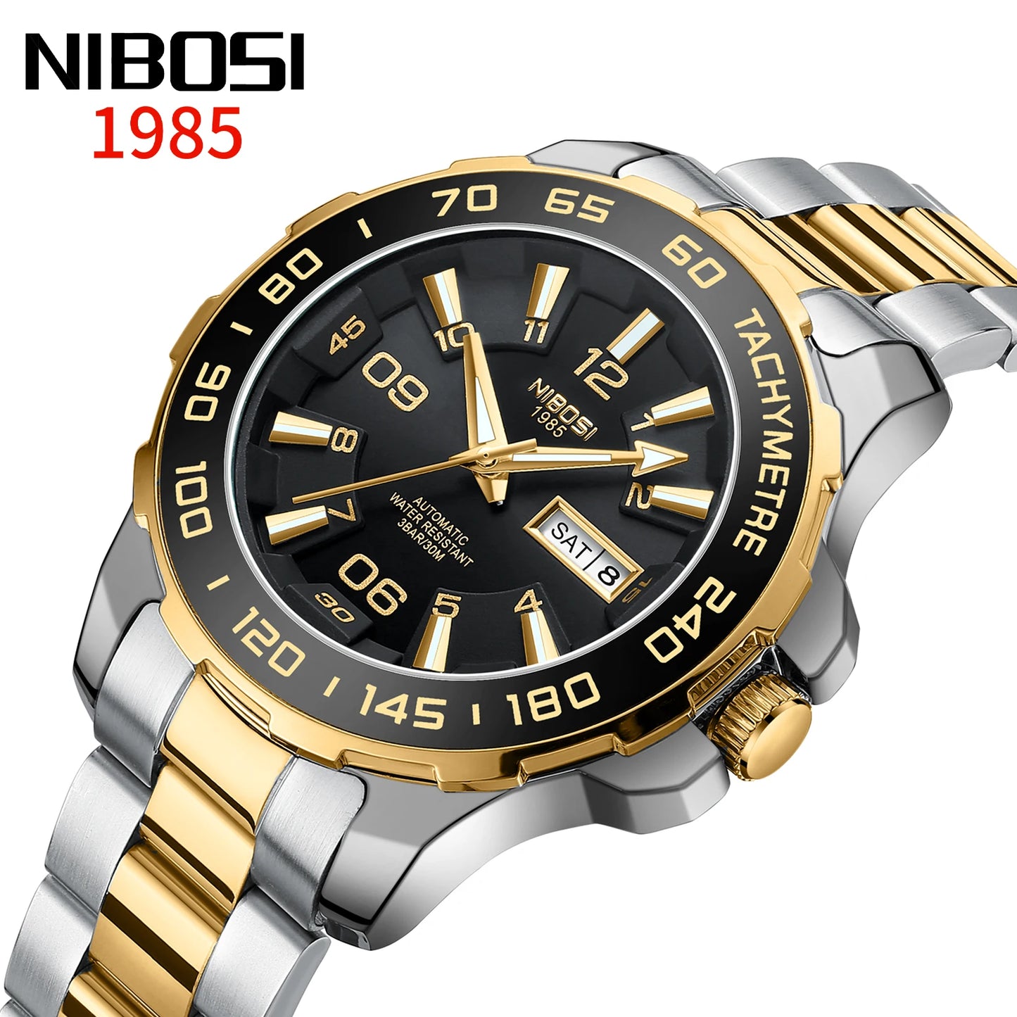 Mechanical & Waterproof Watch 2596 Nibosi