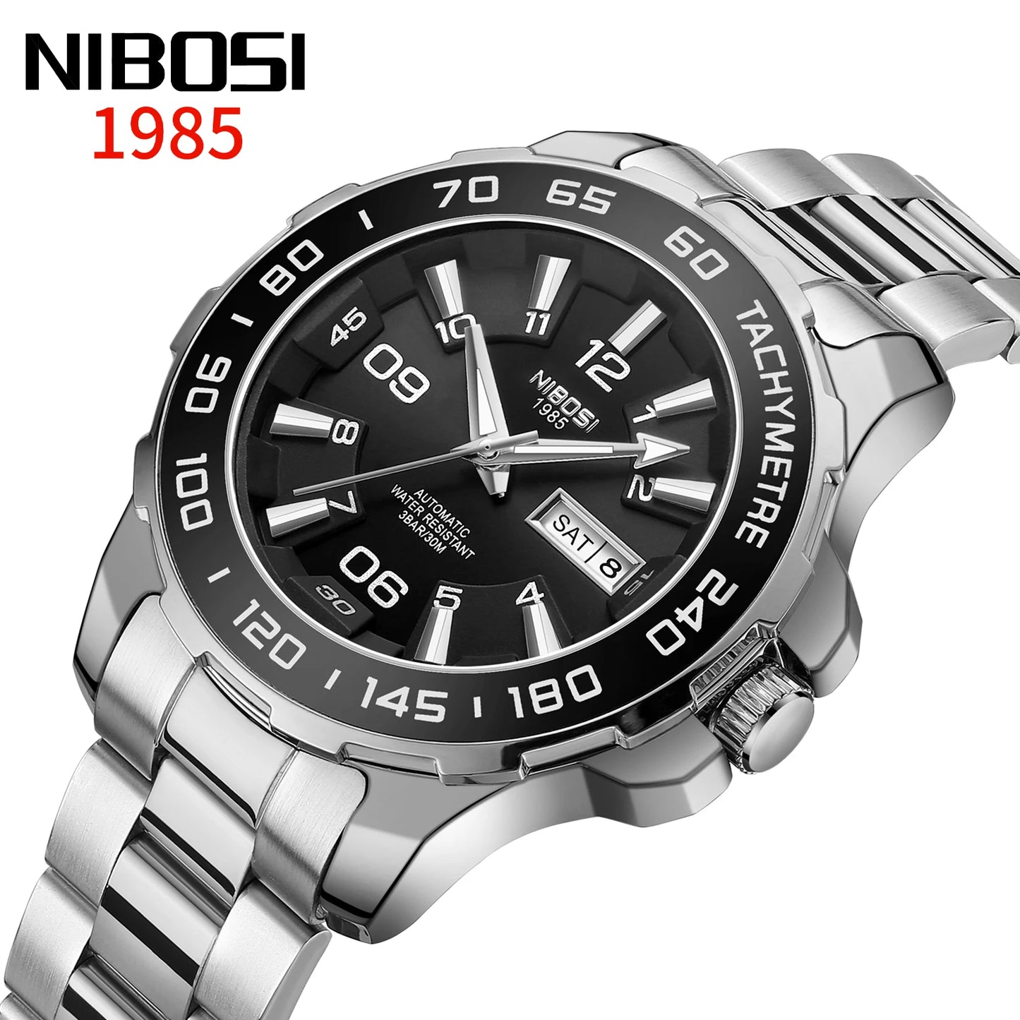 Mechanical & Waterproof Watch 2596 Nibosi