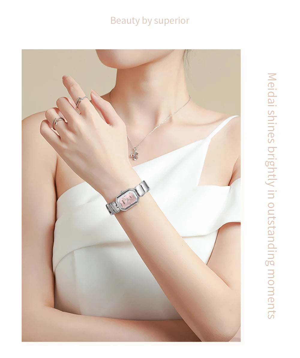 Elegant Square Watch 2685