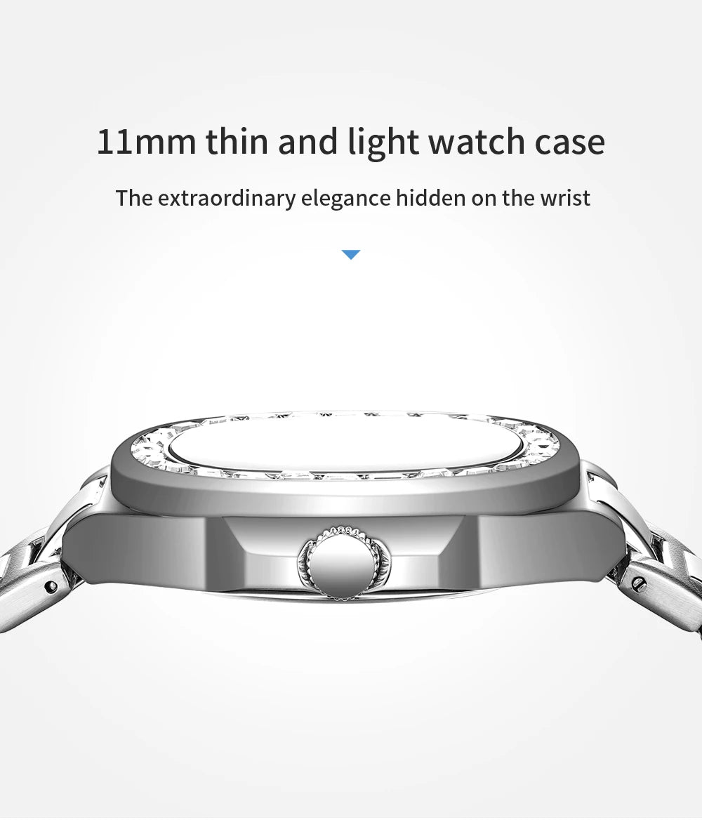 Executive Moonphase Steel Watch 2698