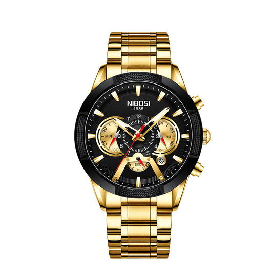 Stainless & Quartz Watch 2379 Nibosi