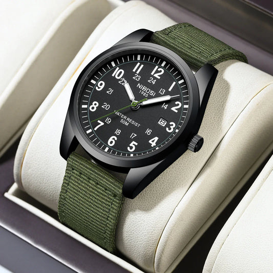 NIBOSI chronograph watch dial
