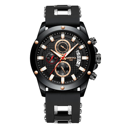 NIBOSI 2333 GT Racing Chronograph