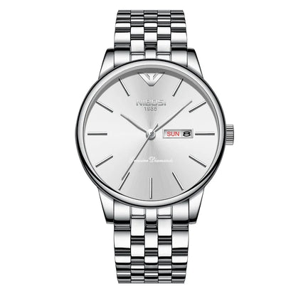 NIBOSI 2332 Diamond Series Day-Date Watch