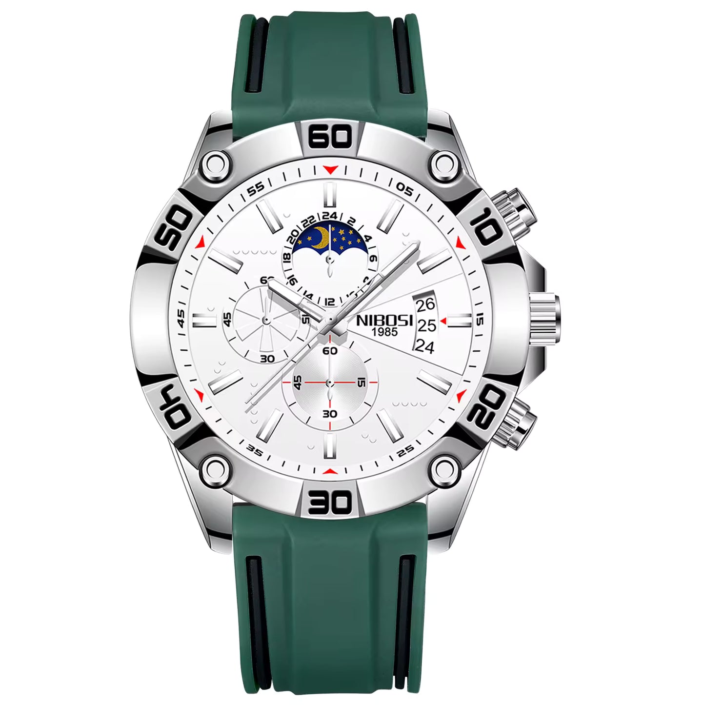 NIBOSI 2502 Titan Sport Chronograph