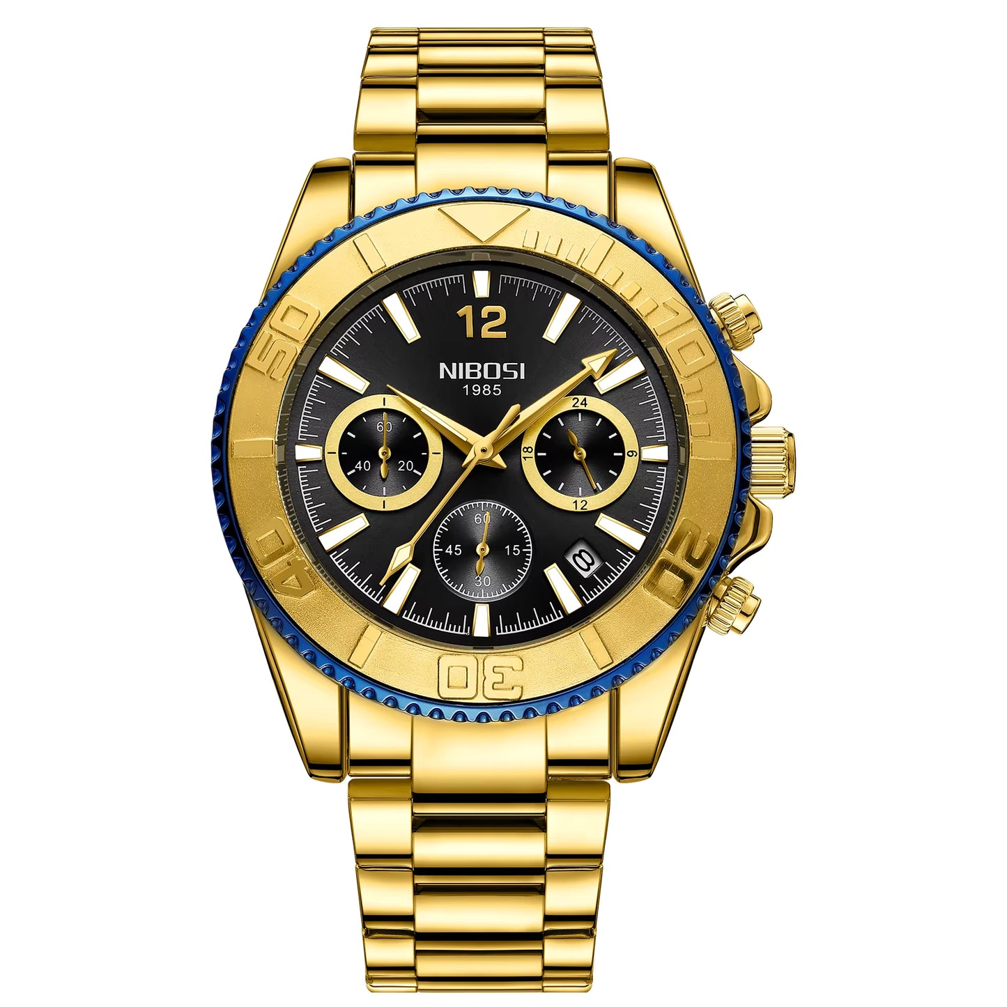 2517 Luxury Chronograph Watch - Stainless Steel