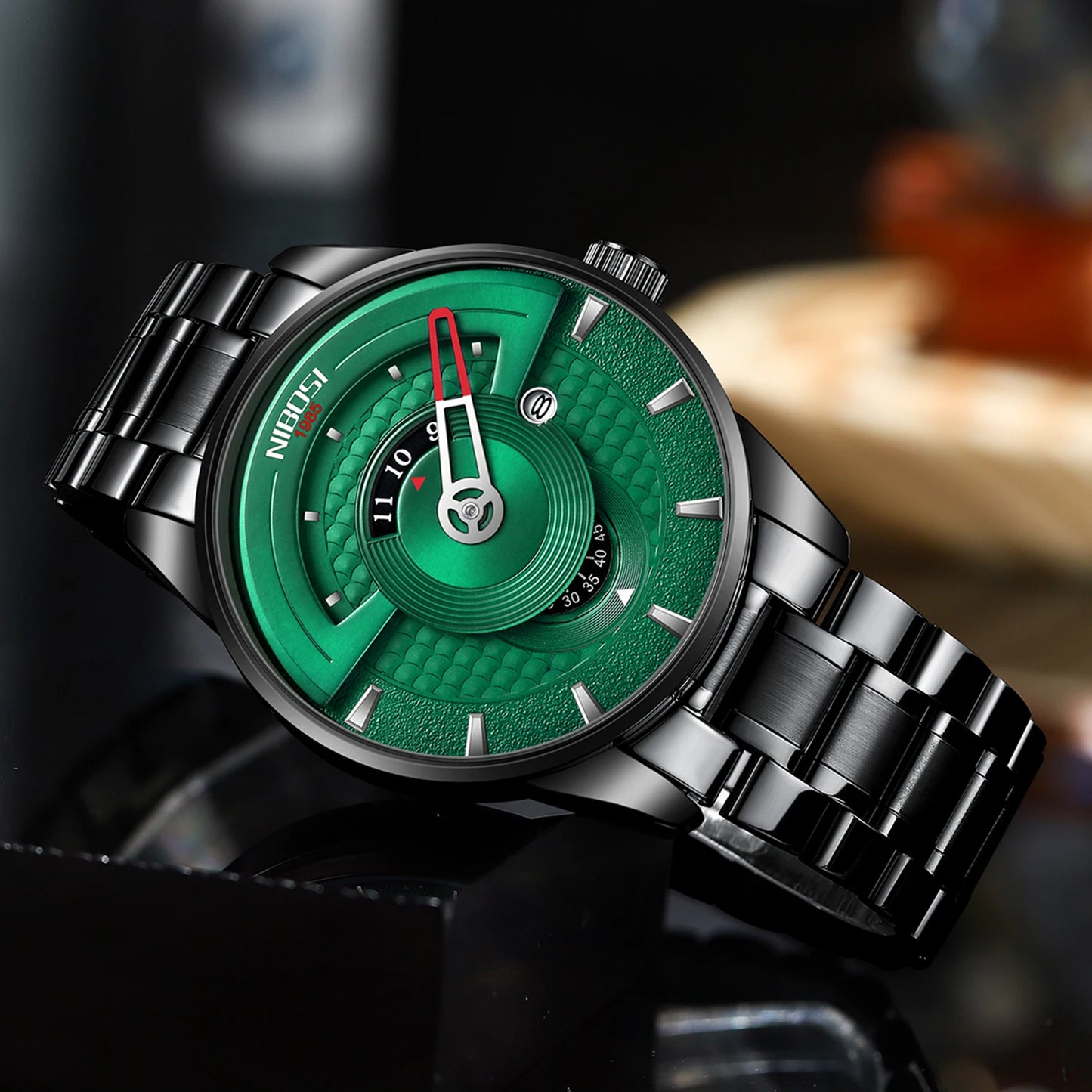 Quartz & Stainless Watch 2509 Nibosi