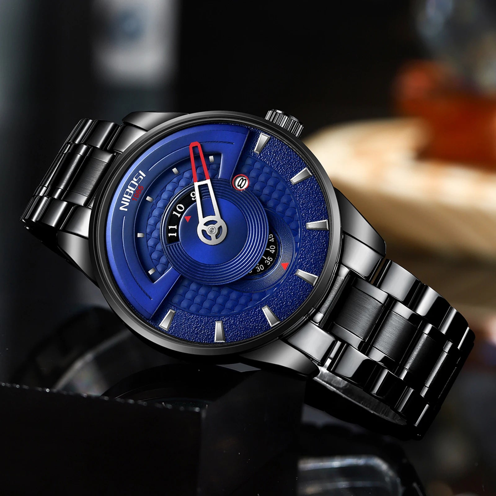 Quartz & Stainless Watch 2509 Nibosi