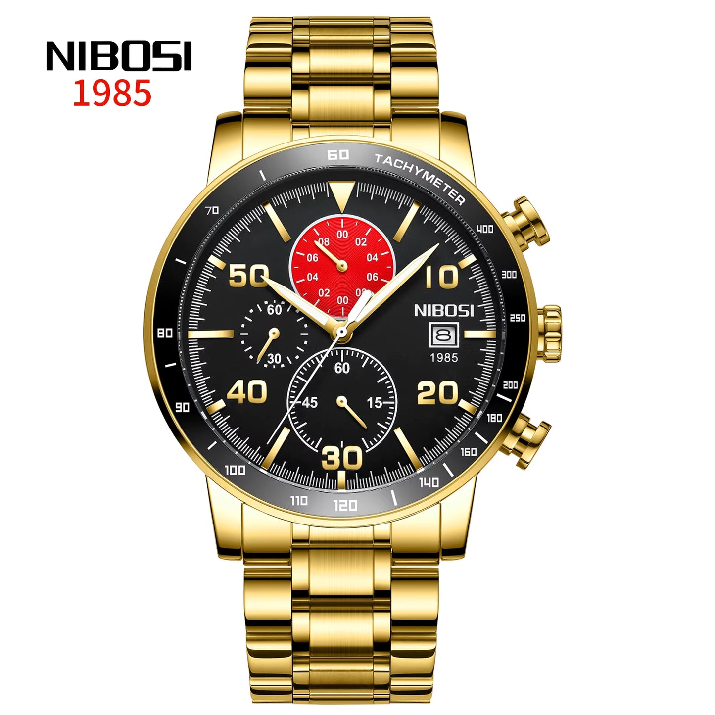 NIBOSI 2380 — Sapphire Chronograph Men’s Watch
