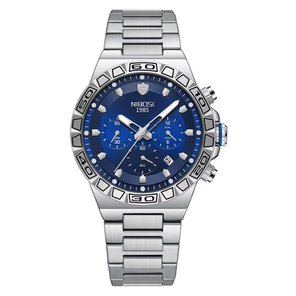 NIBOSI 2661 Golden Vanguard Chronograph