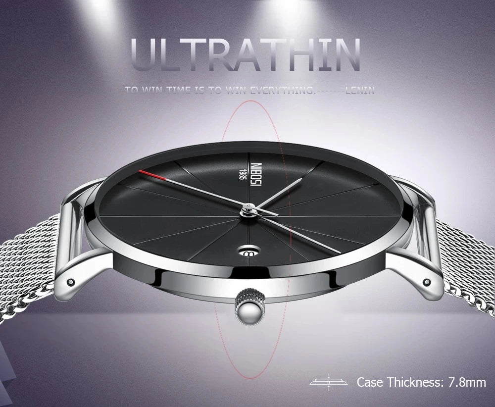 Quartz & Ultra Thin Watch 2321 Nibosi