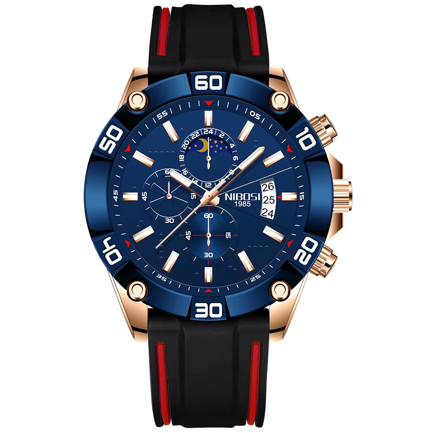 NIBOSI 2502 Titan Sport Chronograph