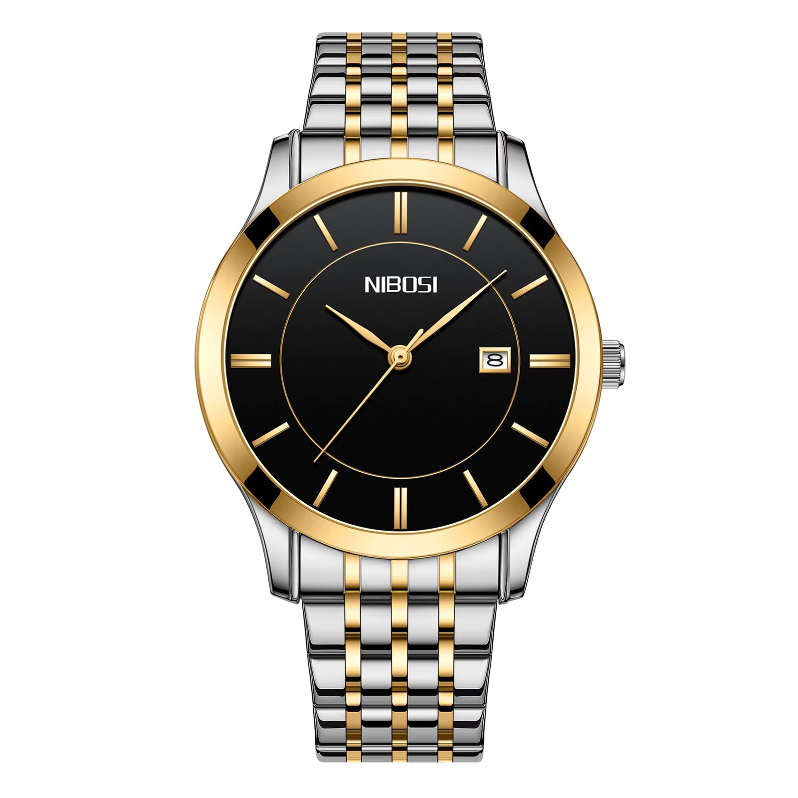 NIBOSI 2567 — Ultra Slim Quartz Watch