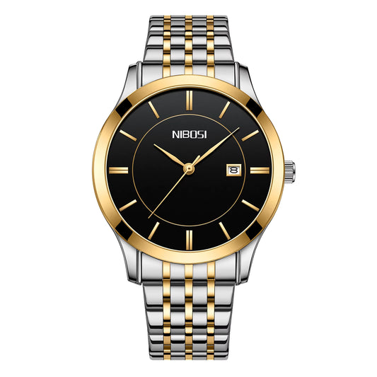 NIBOSI 2567 — Ultra Slim Quartz Watch