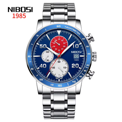 NIBOSI 2380 — Sapphire Chronograph Men’s Watch
