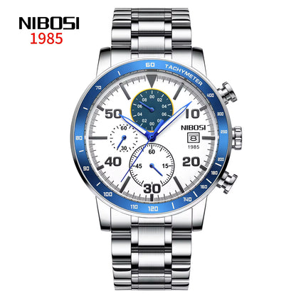 NIBOSI 2380 — Sapphire Chronograph Men’s Watch