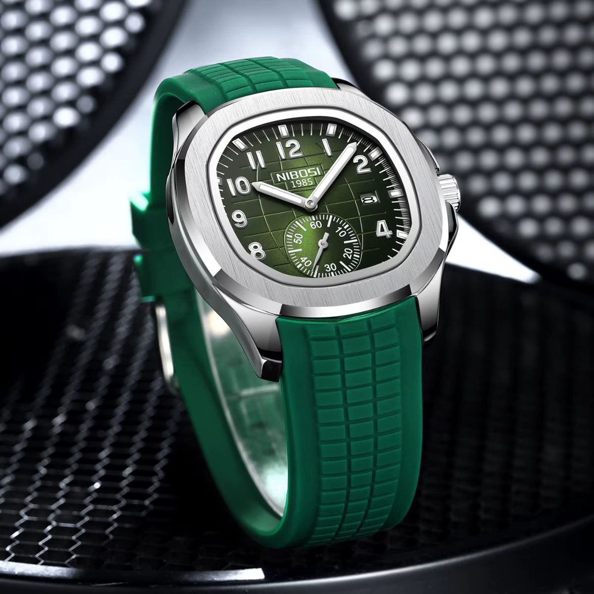 Nibosi 2653: Luxury Dial Waterproof Watch – Sport Elegance