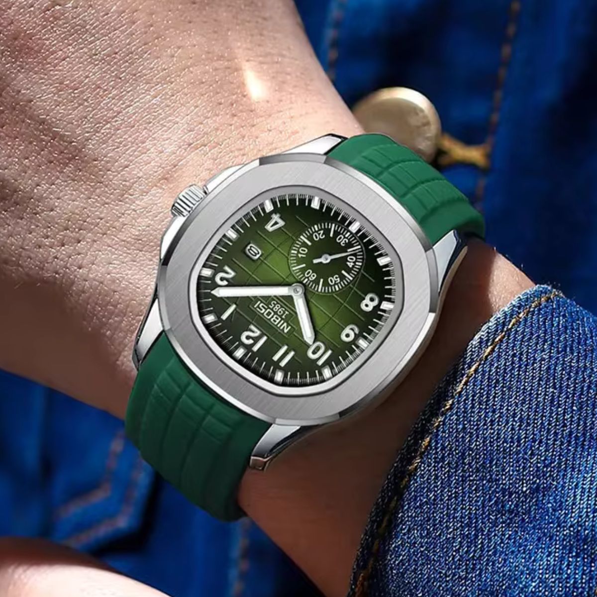 NIBOSI 2653 Sport Silicone Watch | Buy 1 Get 1 Free – NIBOSI