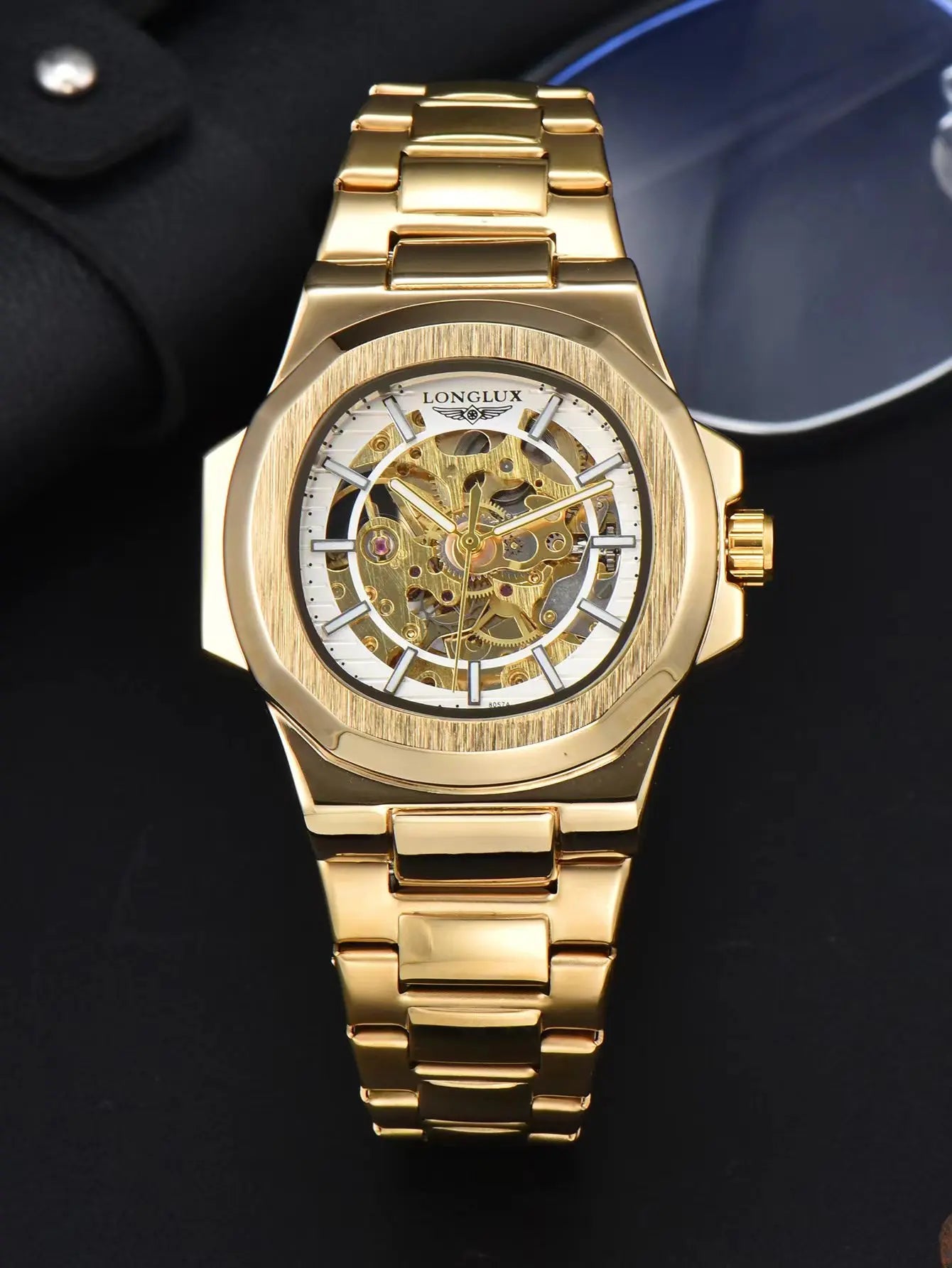 LONGLUX 8057G Apex Skeleton Mechanical