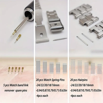 NIBOSI Watch Link Removal Kit
