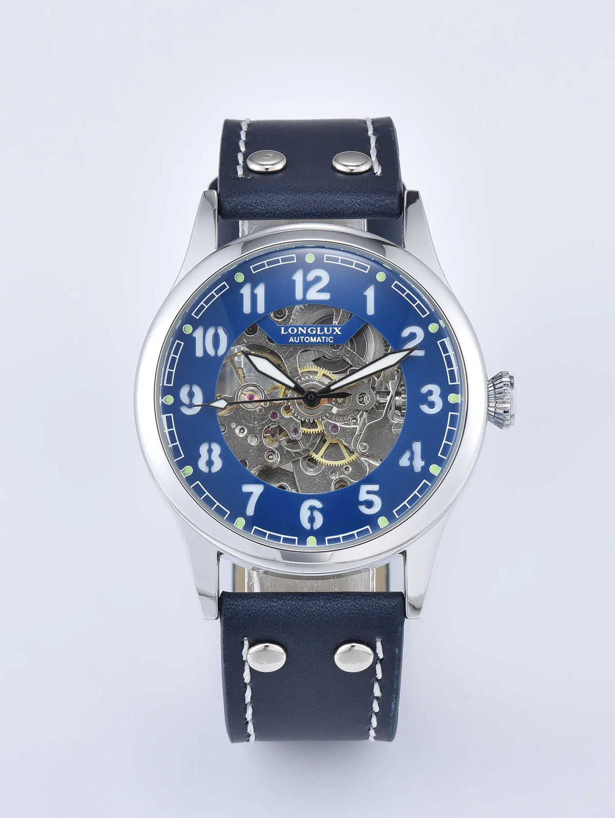 LONGLUX 8020SP Aviator Open Heart Automatic