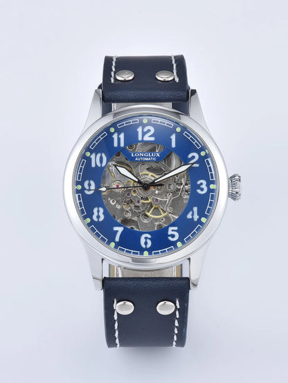 LONGLUX 8020SP Aviator Open Heart Automatic