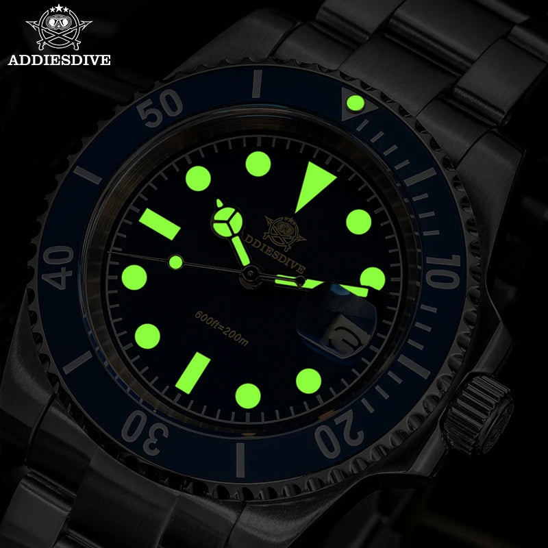 ADDIESDIVE AD2054 Heritage Diver Quartz